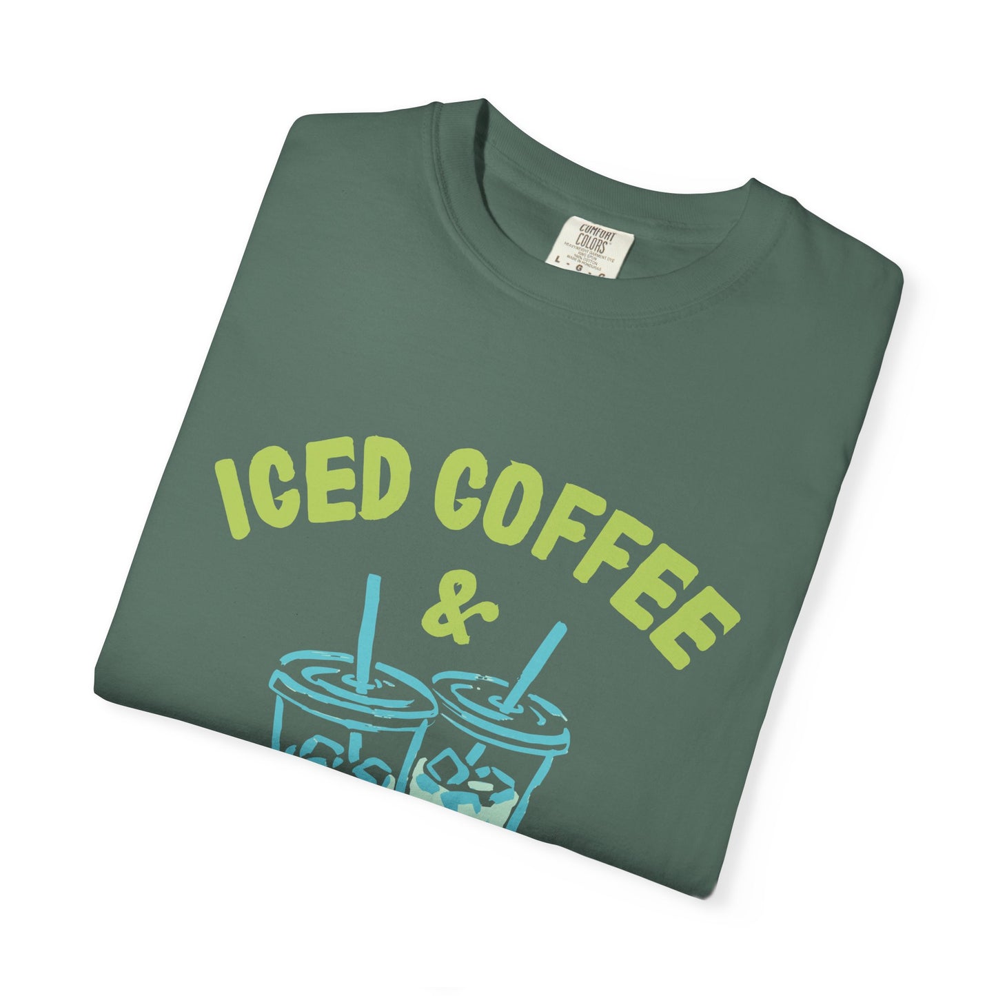 Iced Coffee and August T-shirt