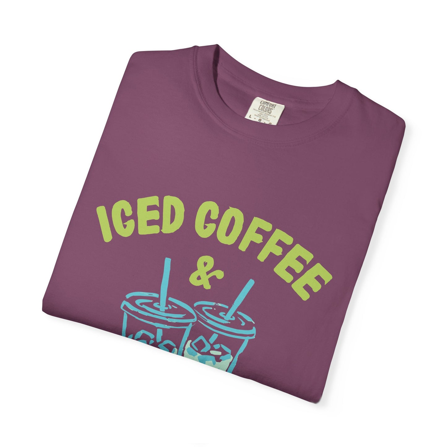Iced Coffee and August T-shirt