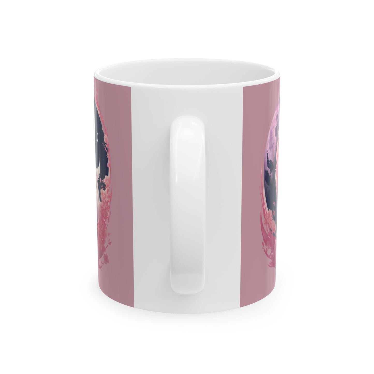 "Pink & White: Her Kingdom Her Colors" Mug