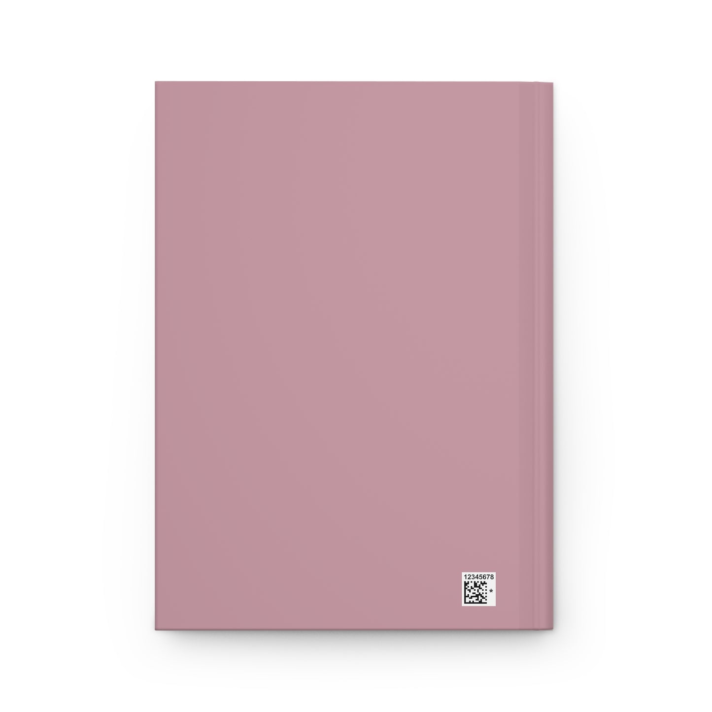 "Pink & White: Her Kingdom Her Colors" Hardcover Journal