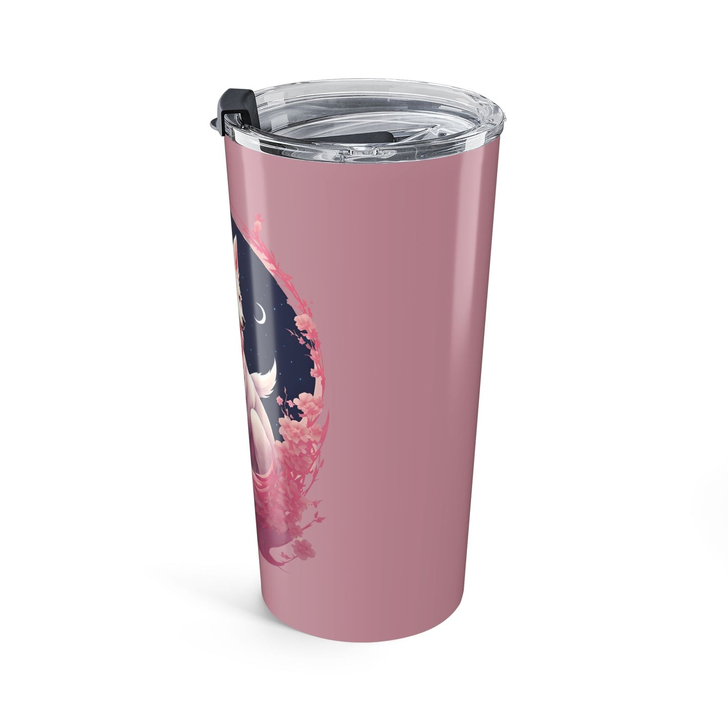 "Pink & White: Her Kingdom Her Colors" Tumbler