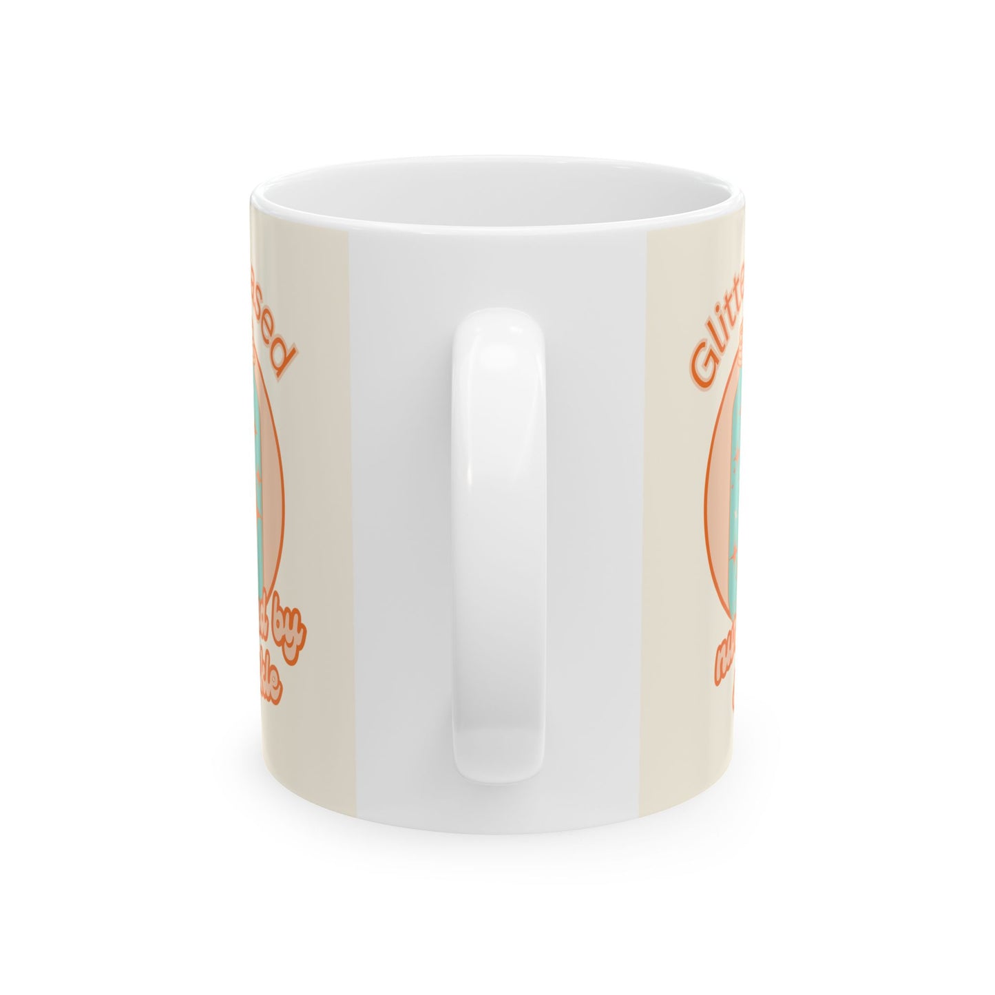 Glitter Based Orange Era Mug