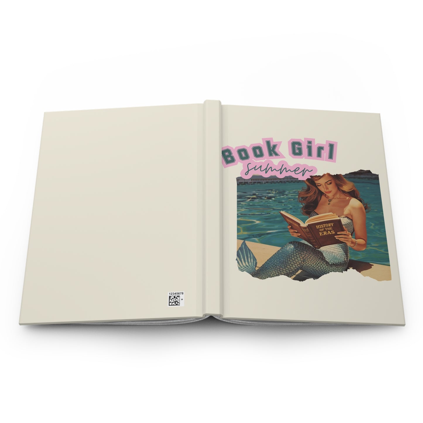 Book Girl Summer Hardcover Journal