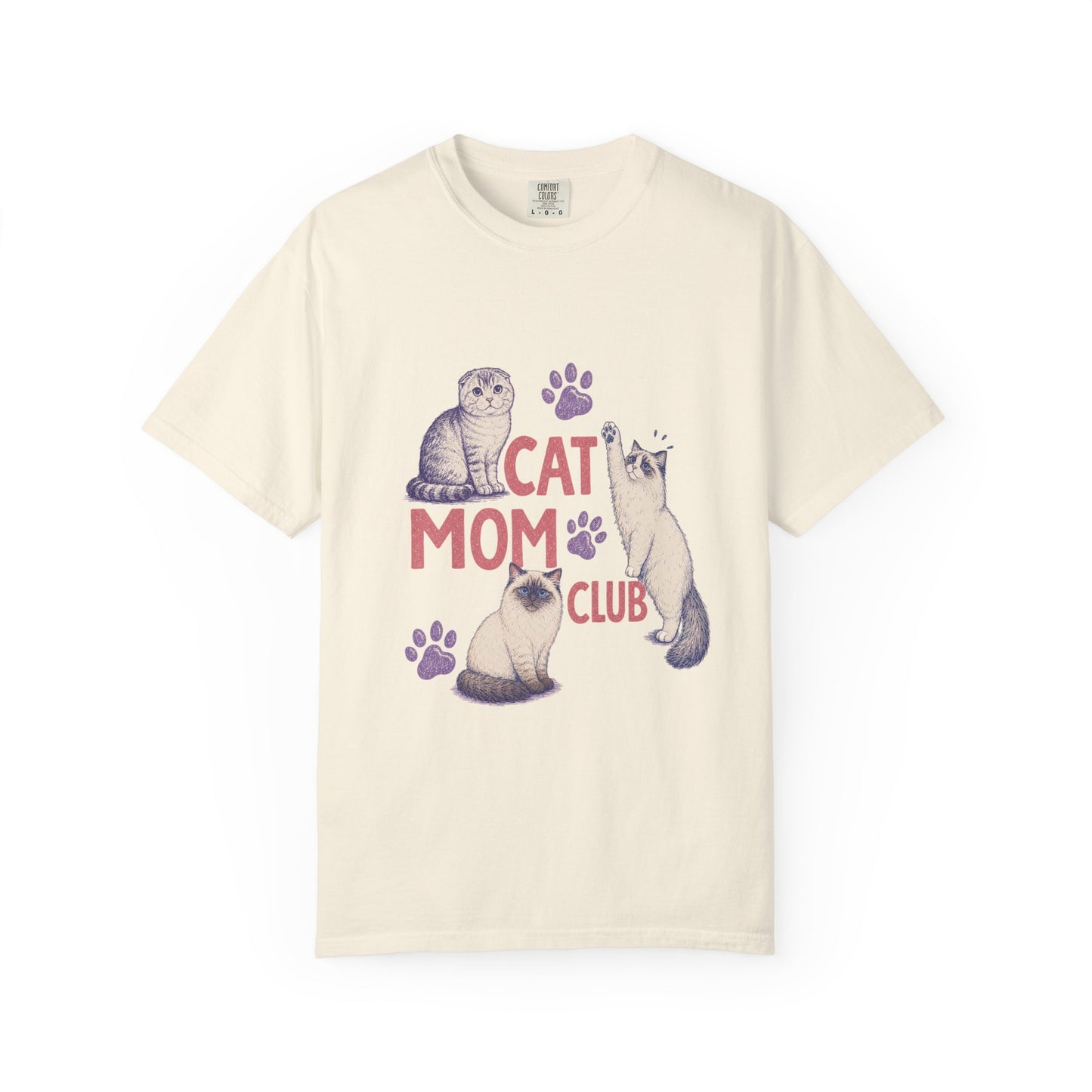 Cat Mom Club T-Shirt