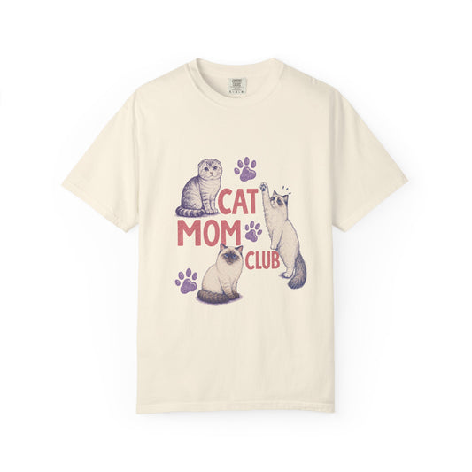 Cat Mom Club T-Shirt