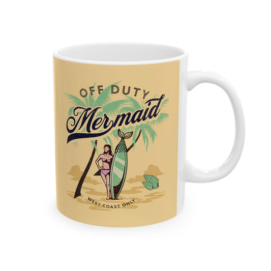 Off Duty Mermaid Mug