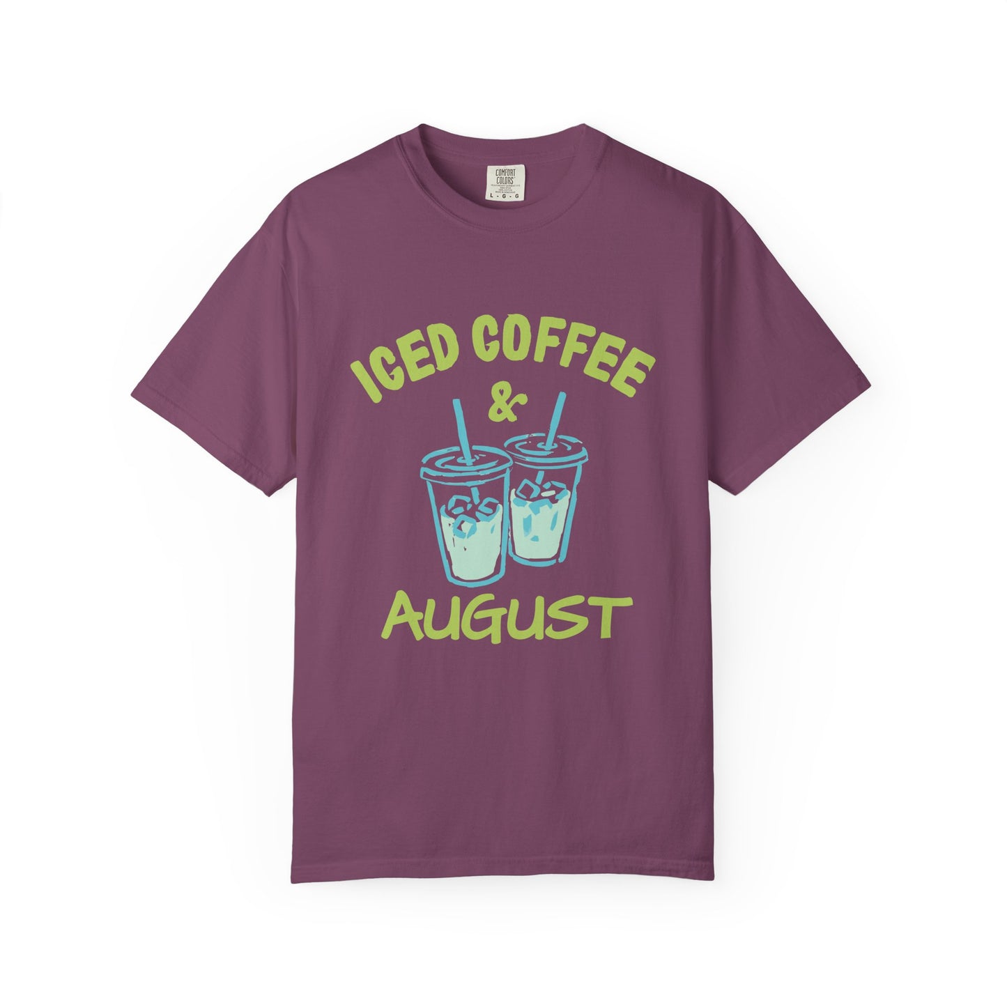 Iced Coffee and August T-shirt