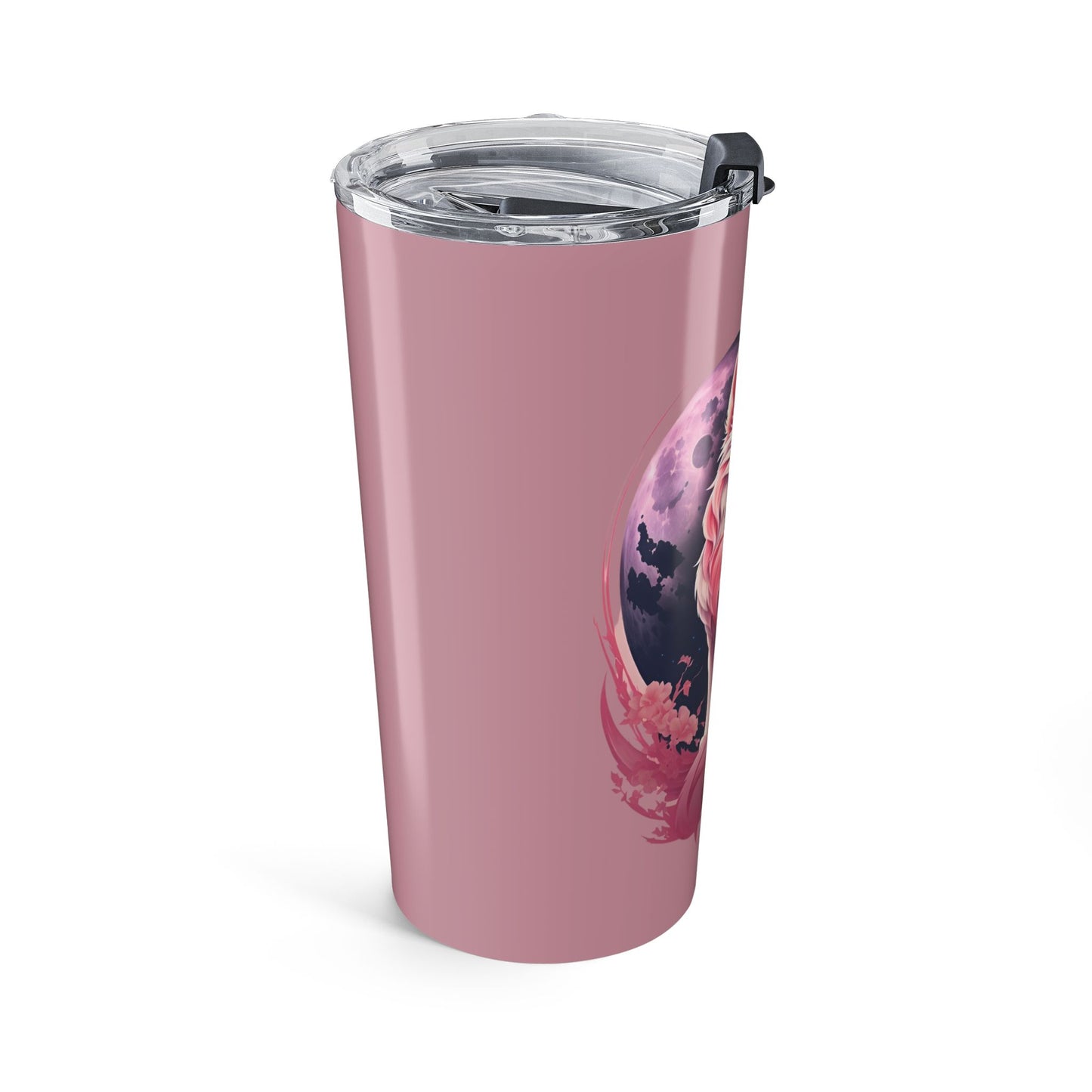 "Pink & White: Her Kingdom Her Colors" Tumbler