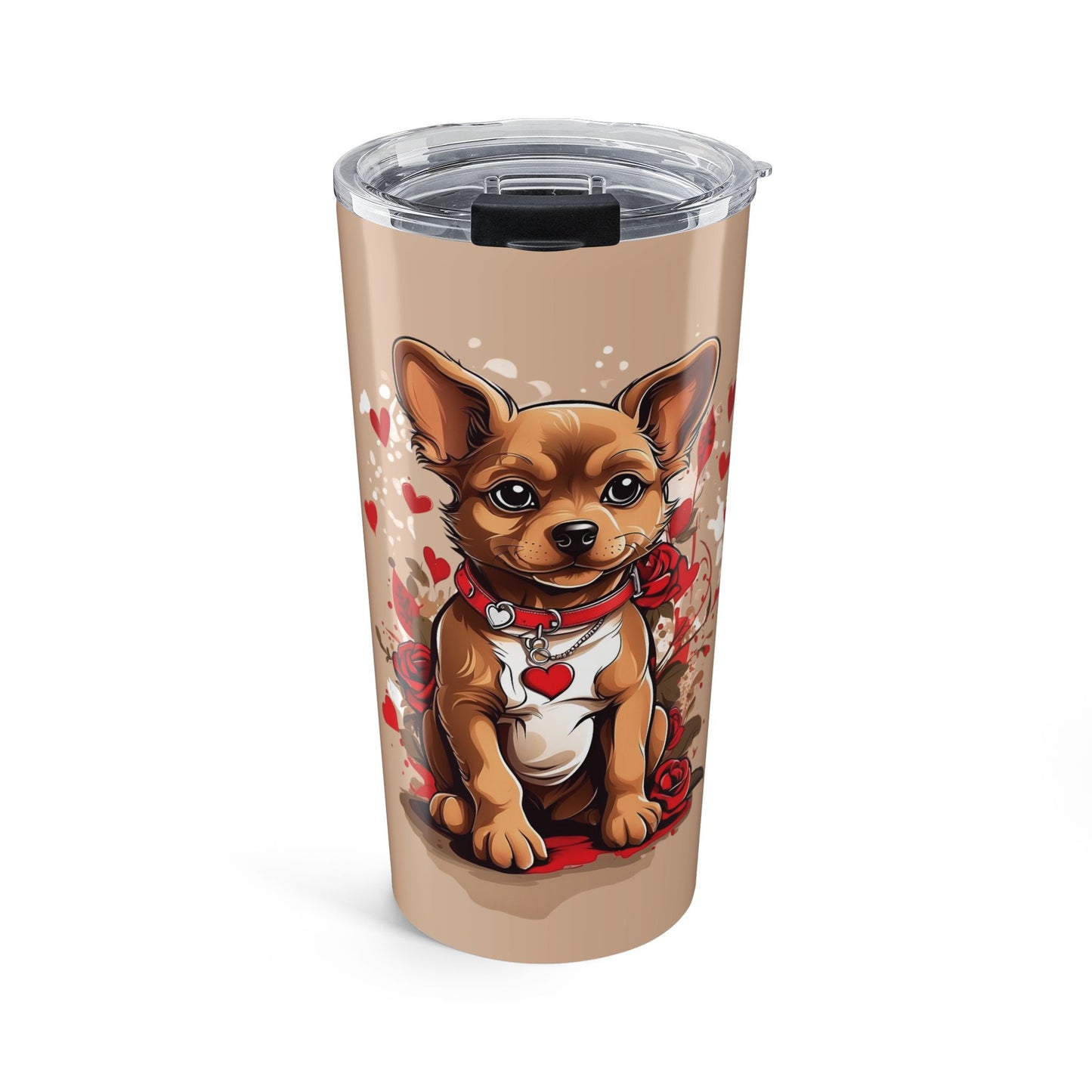 Hug Me Puppy Tumbler