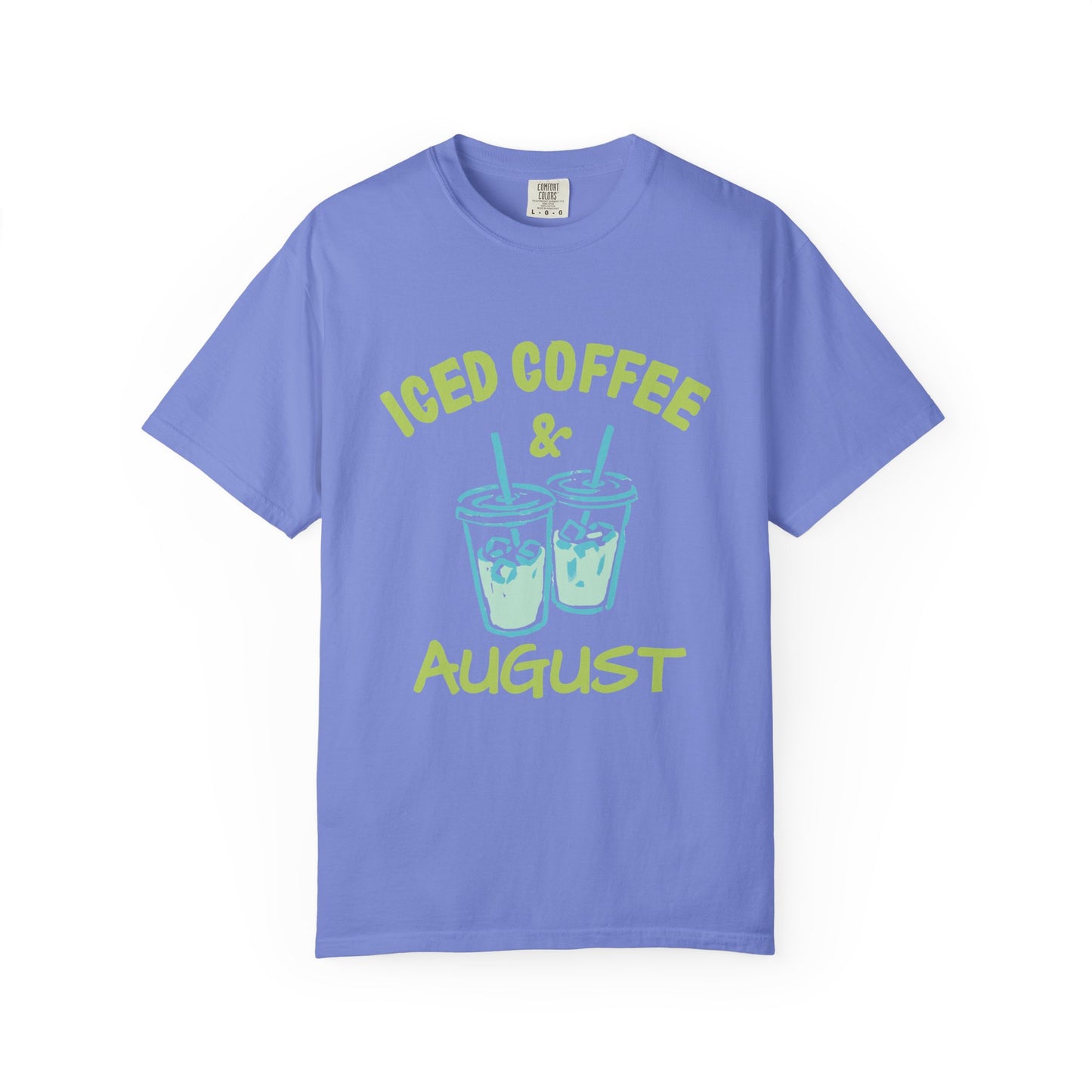 Iced Coffee and August T-shirt