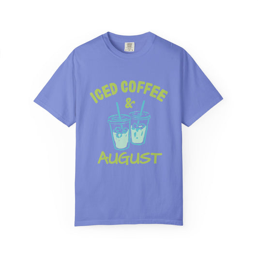 Iced Coffee and August T-shirt