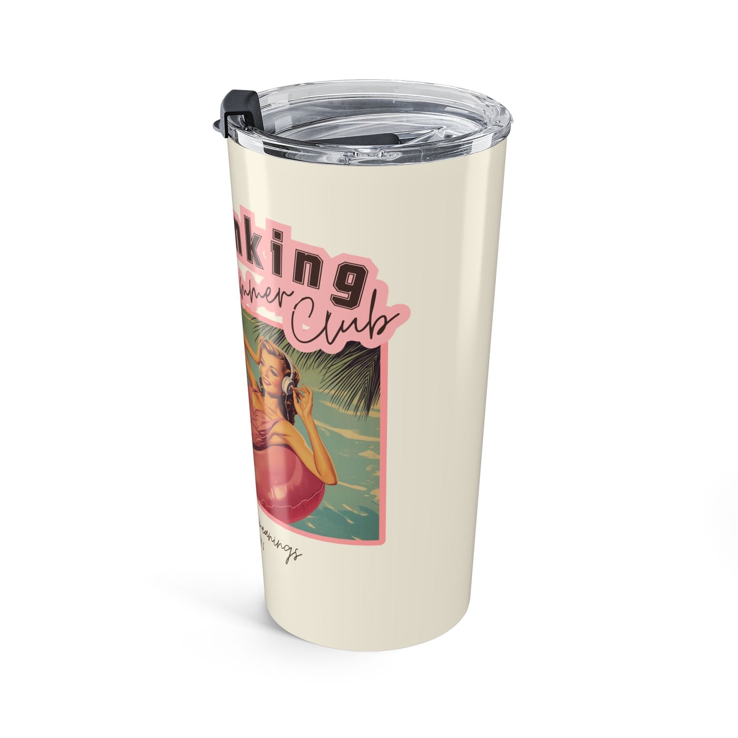 Overthinking Summer Club Tumbler