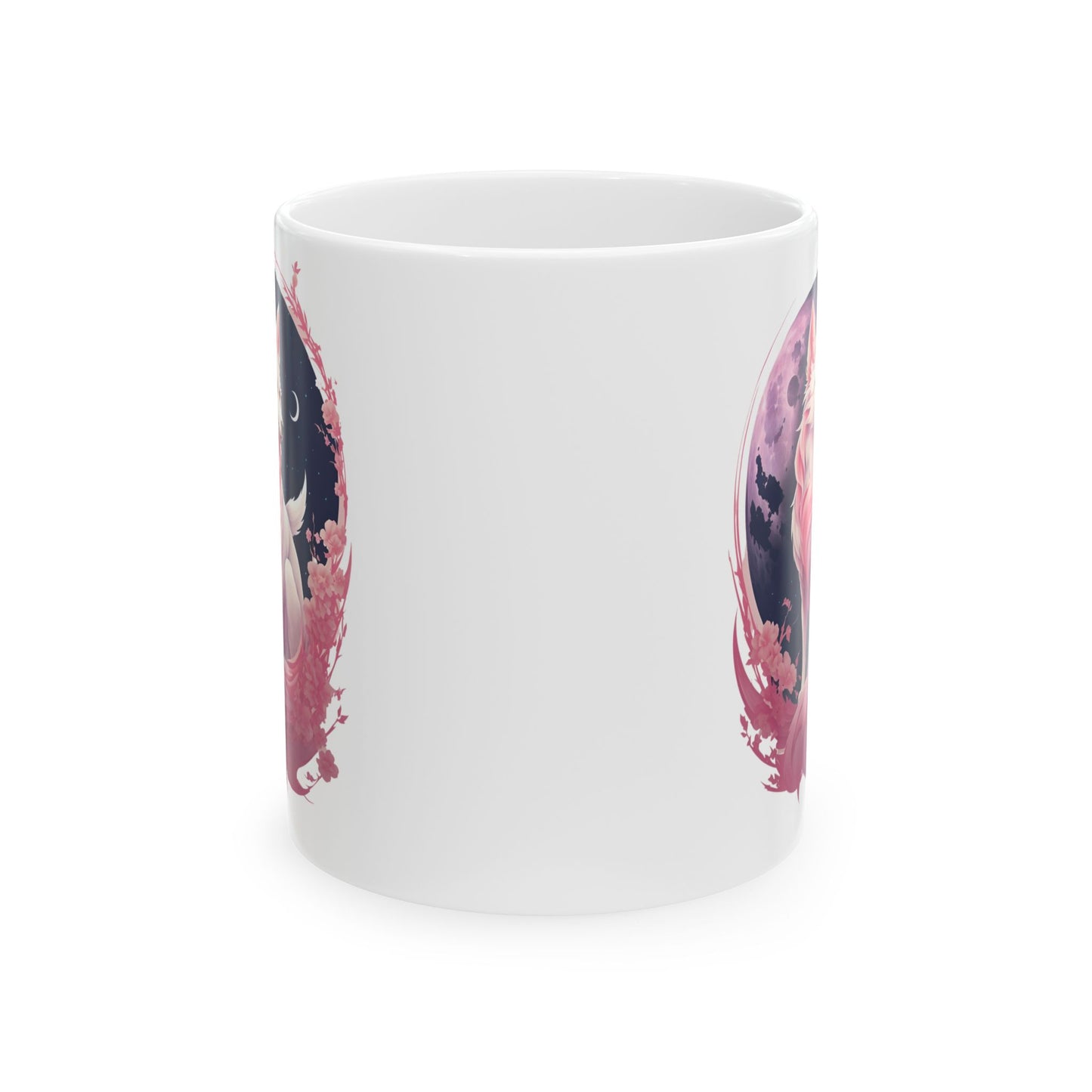"Pink & White: Her Kingdom Her Colors" Mug