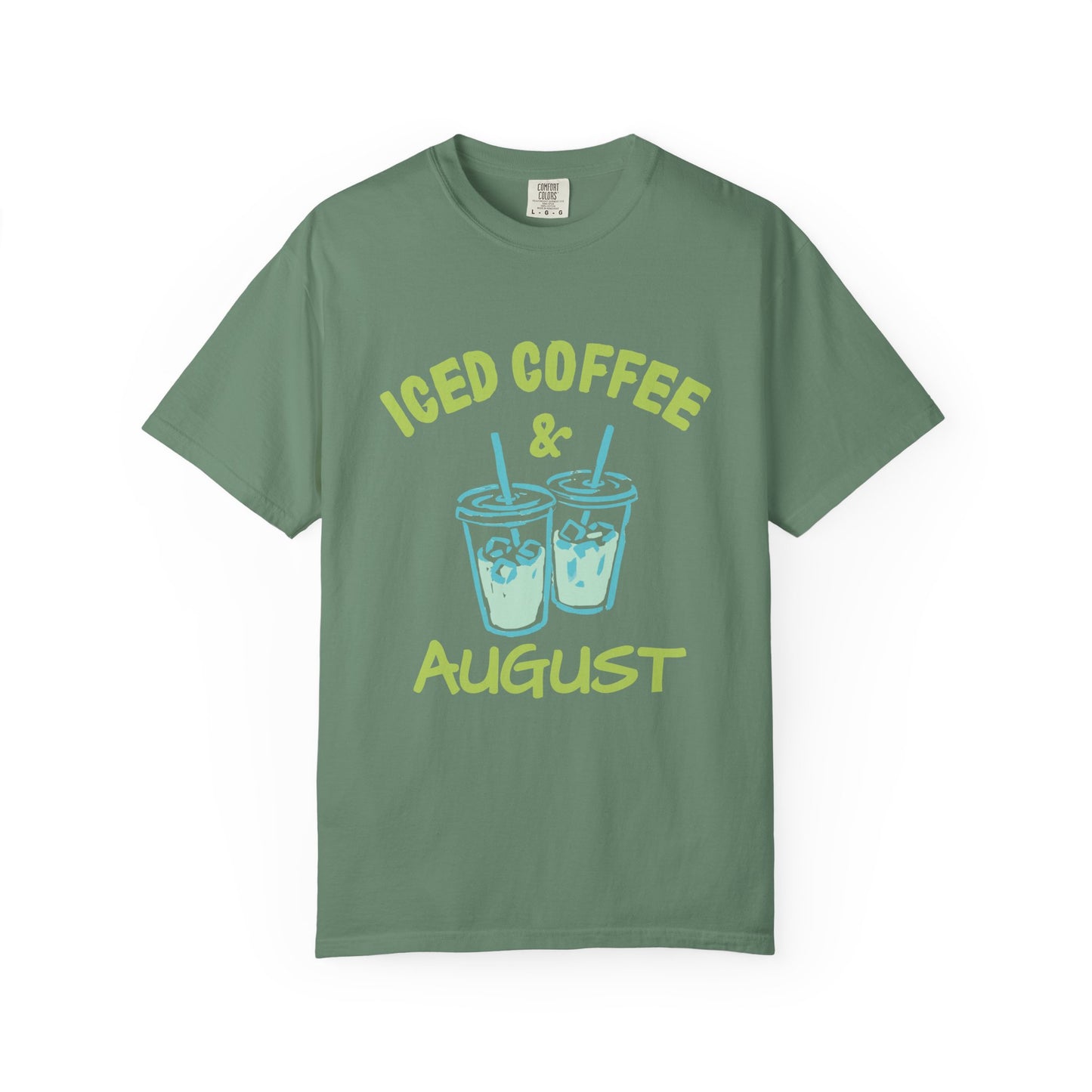 Iced Coffee and August T-shirt