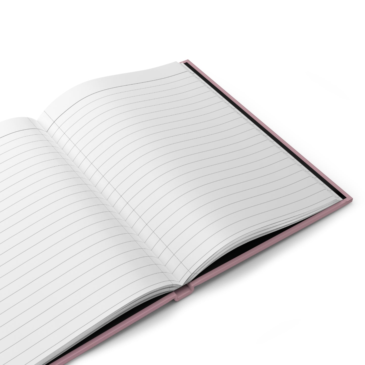 "Pink & White: Her Kingdom Her Colors" Hardcover Journal