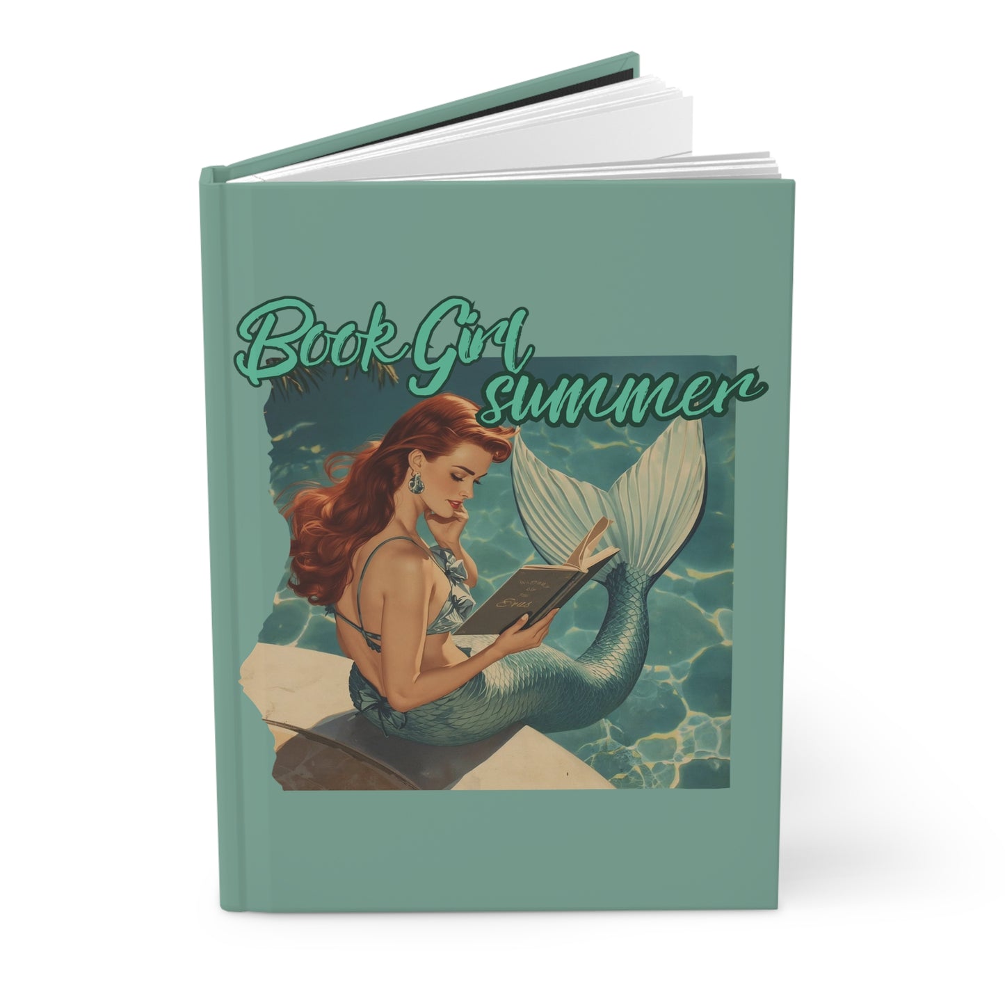 Book Girl Summer Hardcover Journal