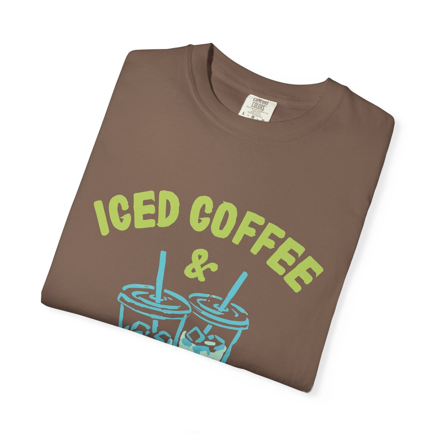 Iced Coffee and August T-shirt