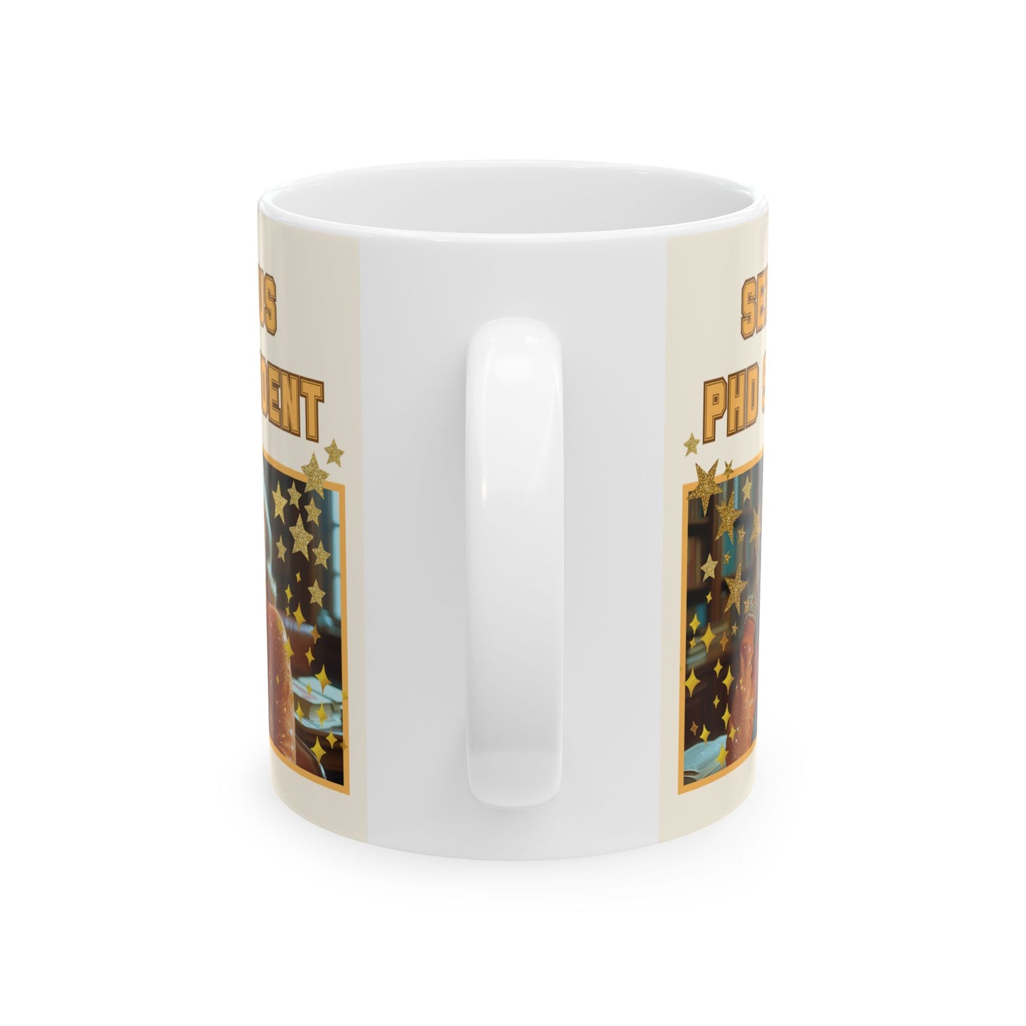 Serious PHD Student Looking The Part Mug