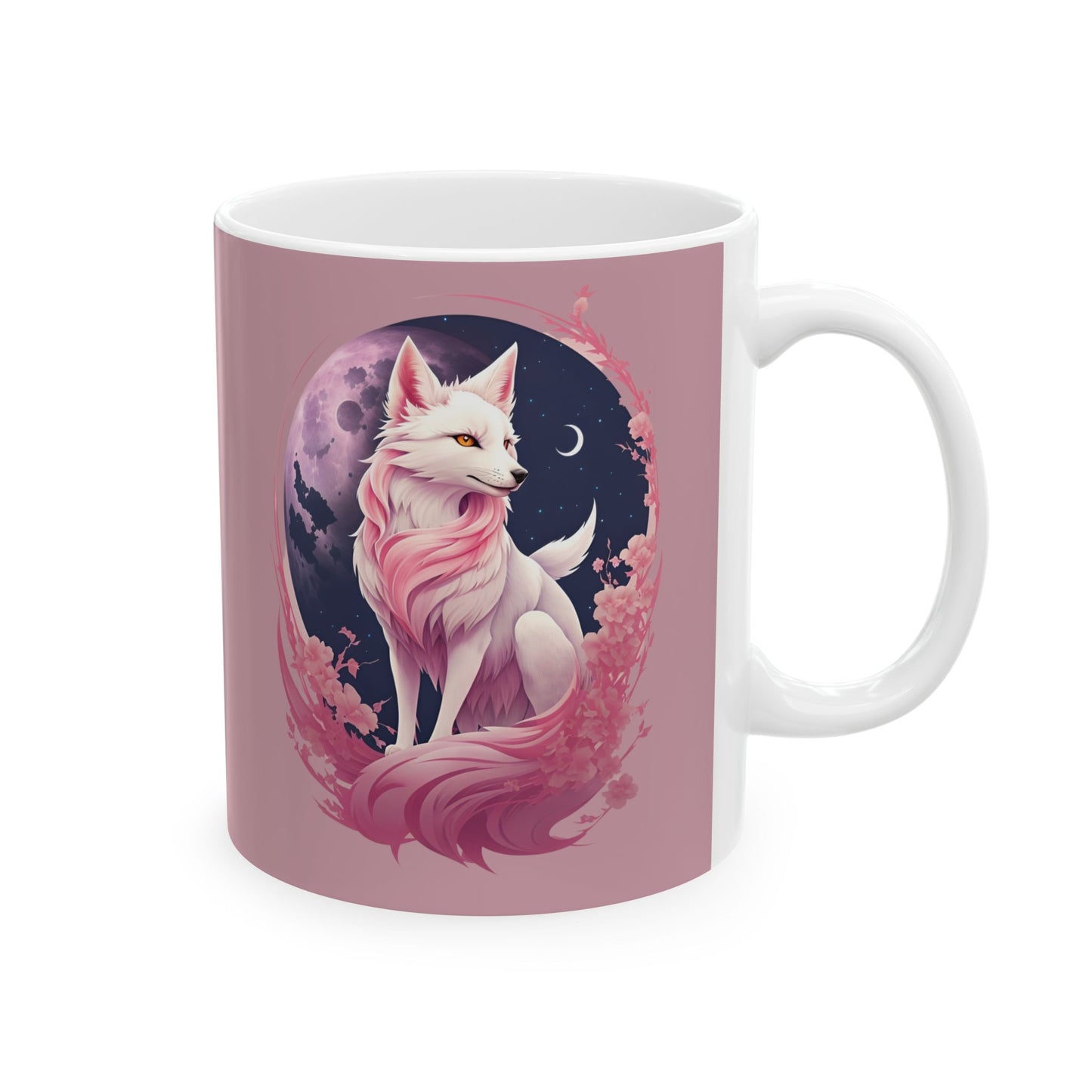 "Pink & White: Her Kingdom Her Colors" Mug