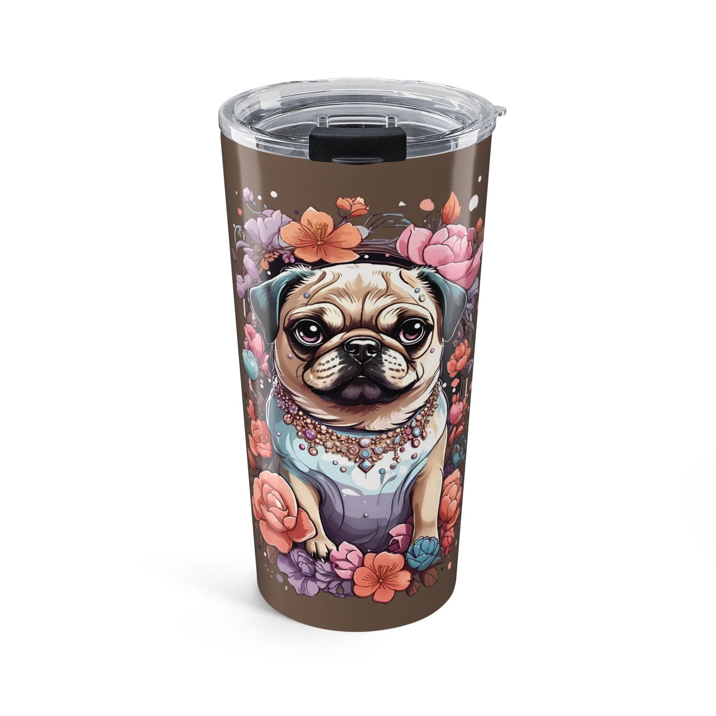 Party Ready Pug Tumbler