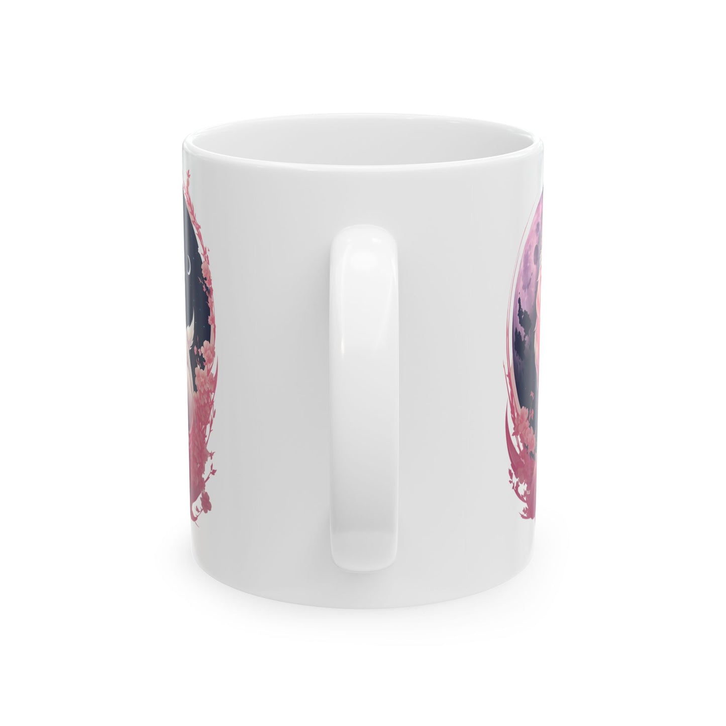 "Pink & White: Her Kingdom Her Colors" Mug