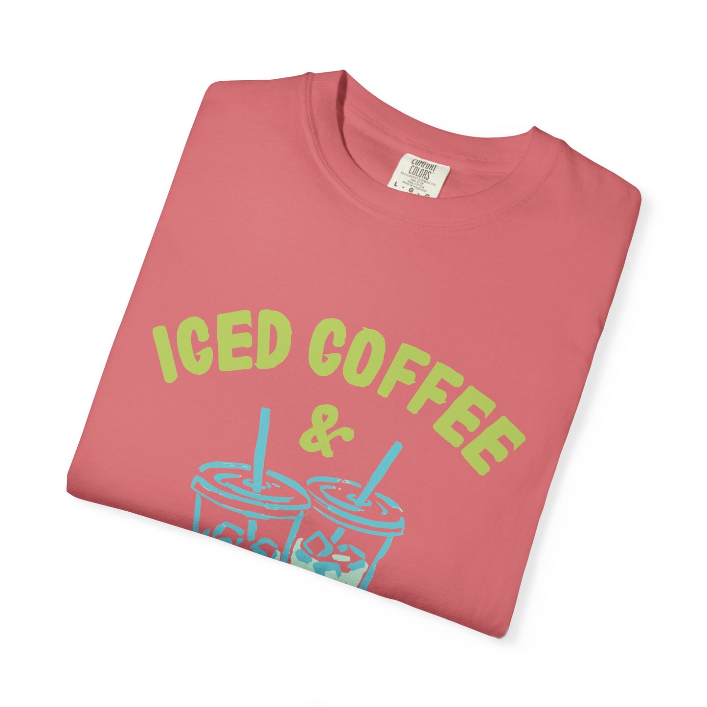 Iced Coffee and August T-shirt