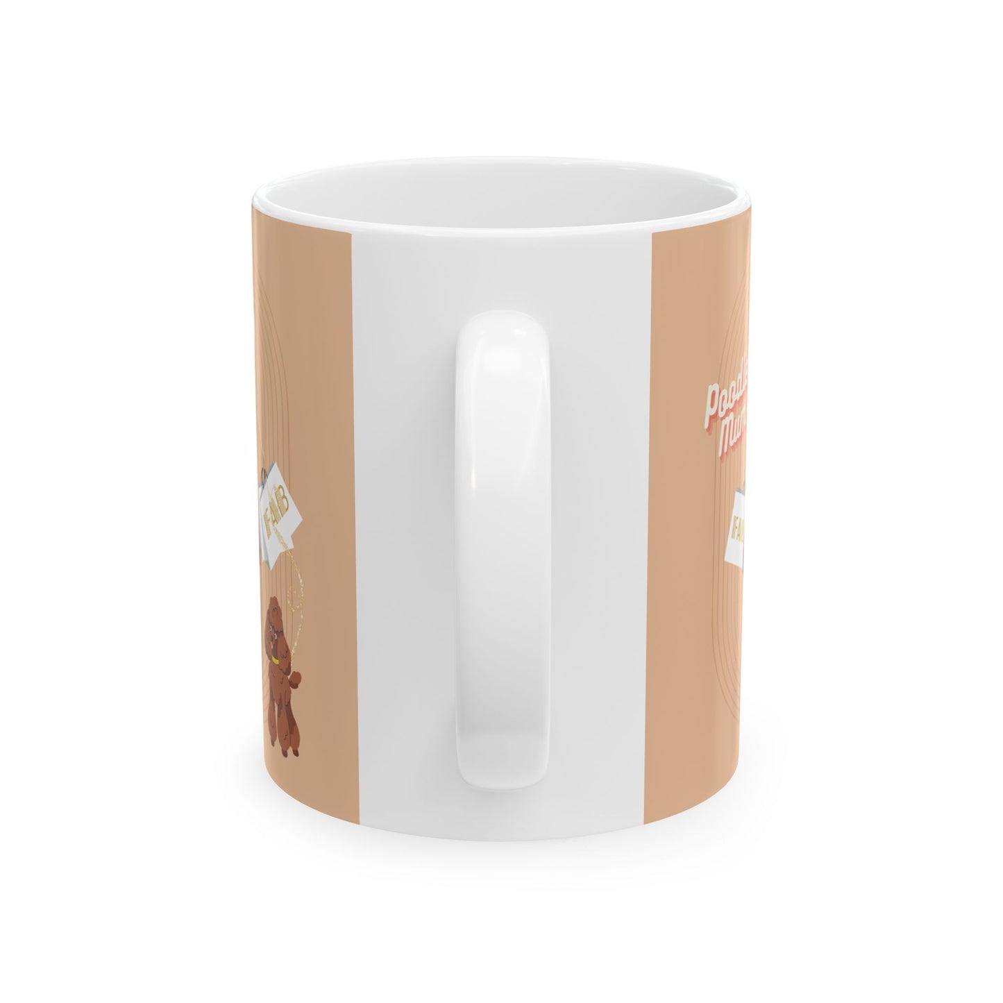 Best Dressed Poodle Mum Mug