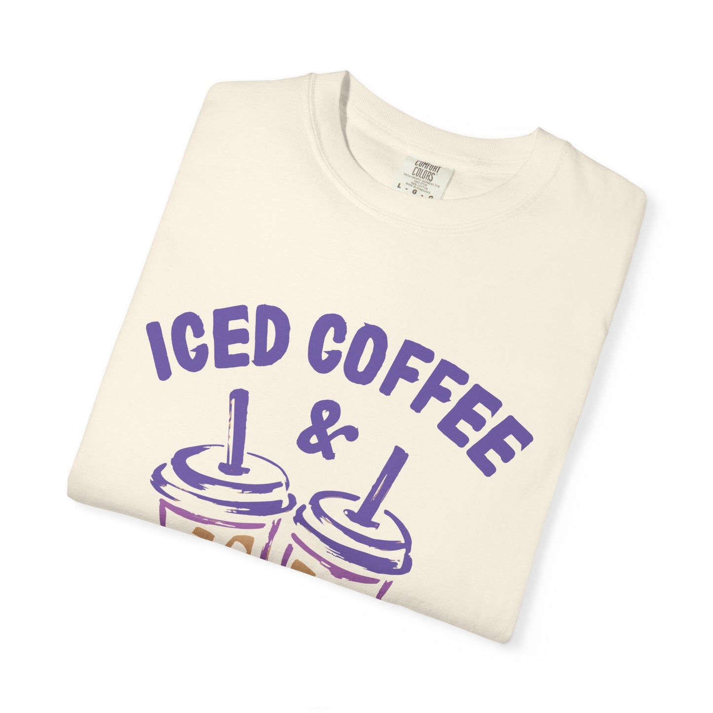 Iced Coffee and August T-shirt