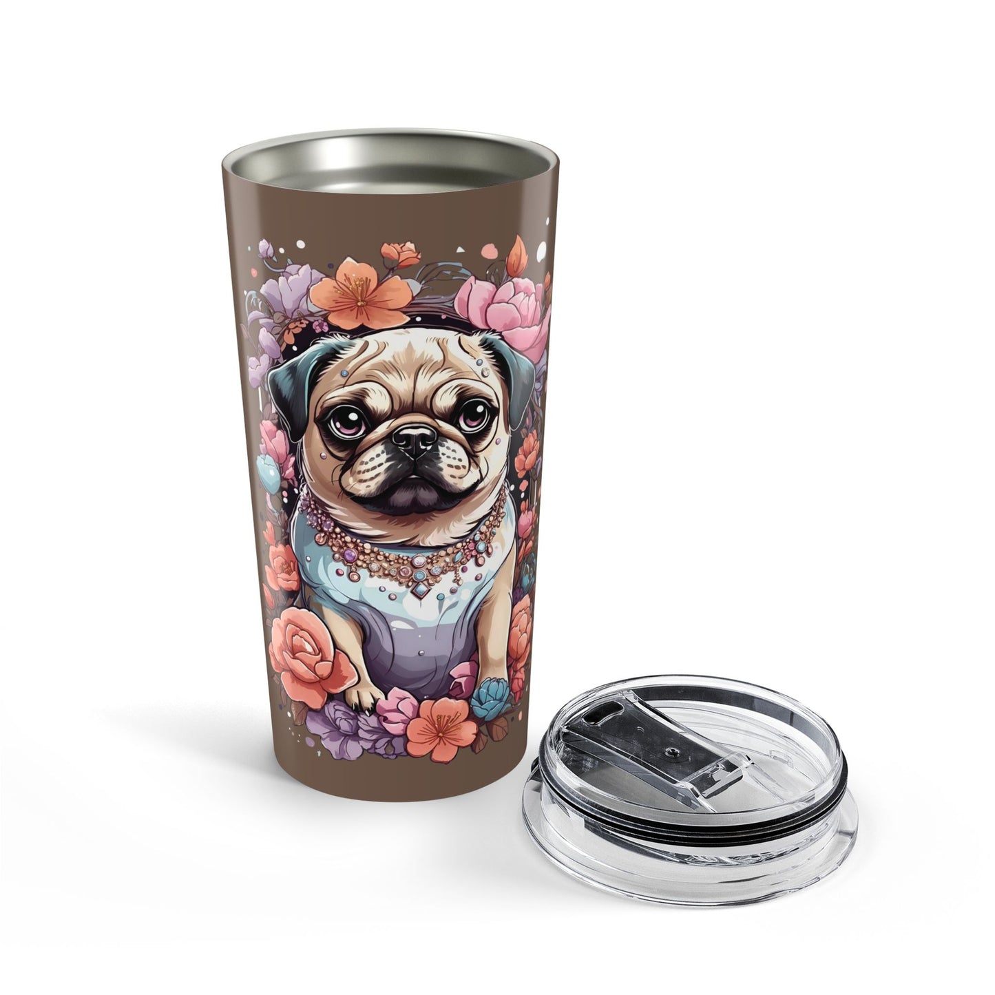 Party Ready Pug Tumbler