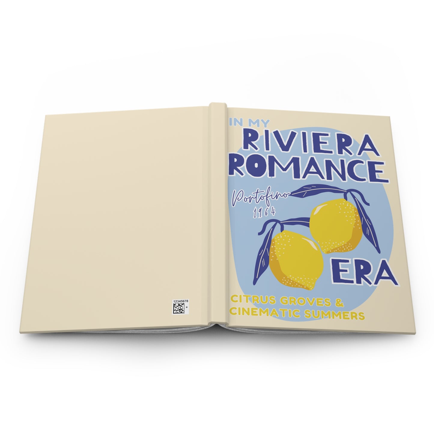 In My Riviera Romance Era Hardcover Journal