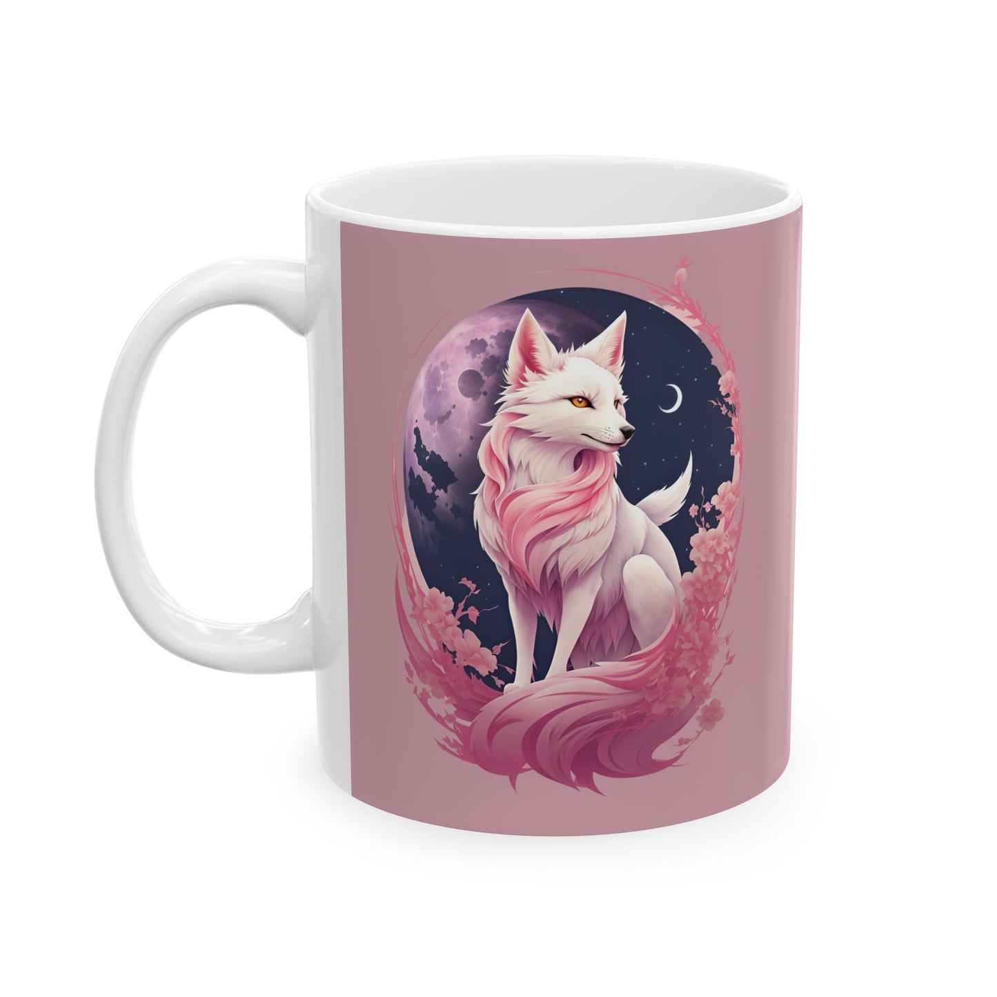 "Pink & White: Her Kingdom Her Colors" Mug