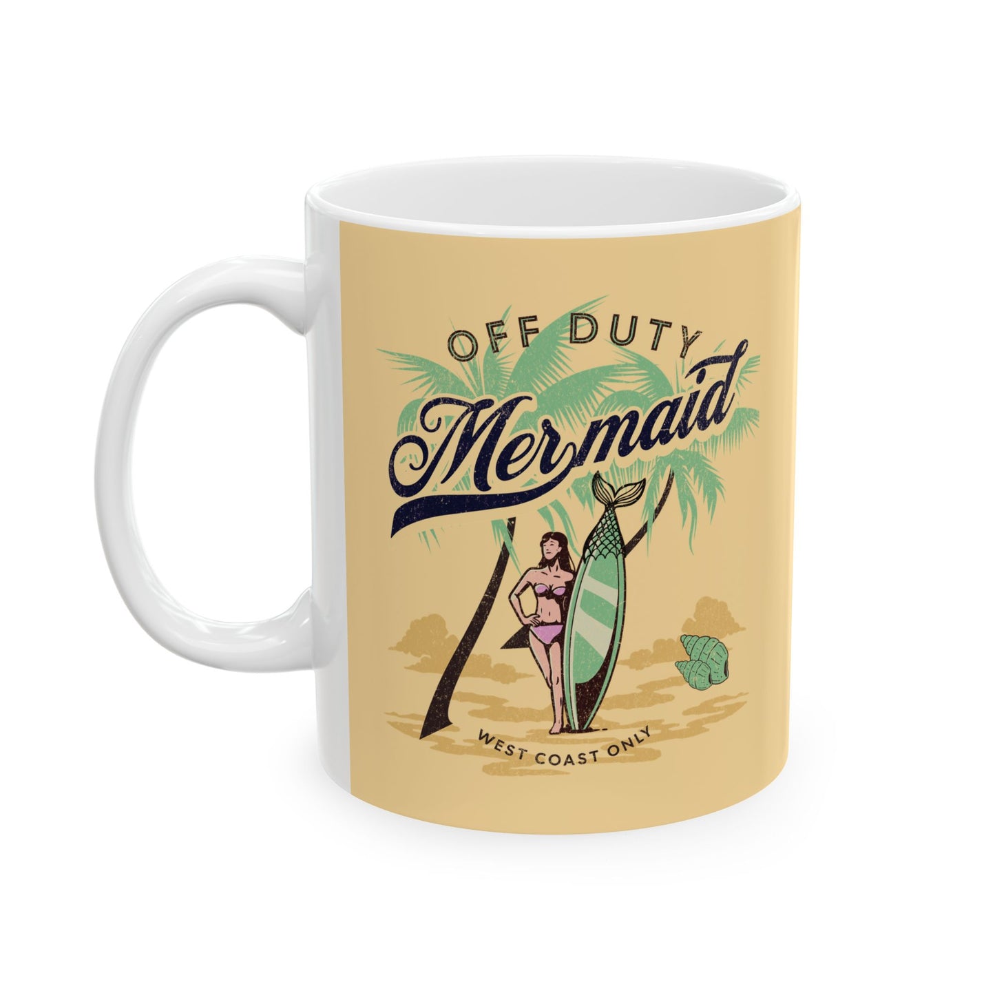 Off Duty Mermaid Mug