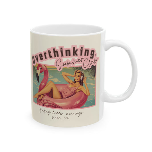 Overthinking Summer Club Mug