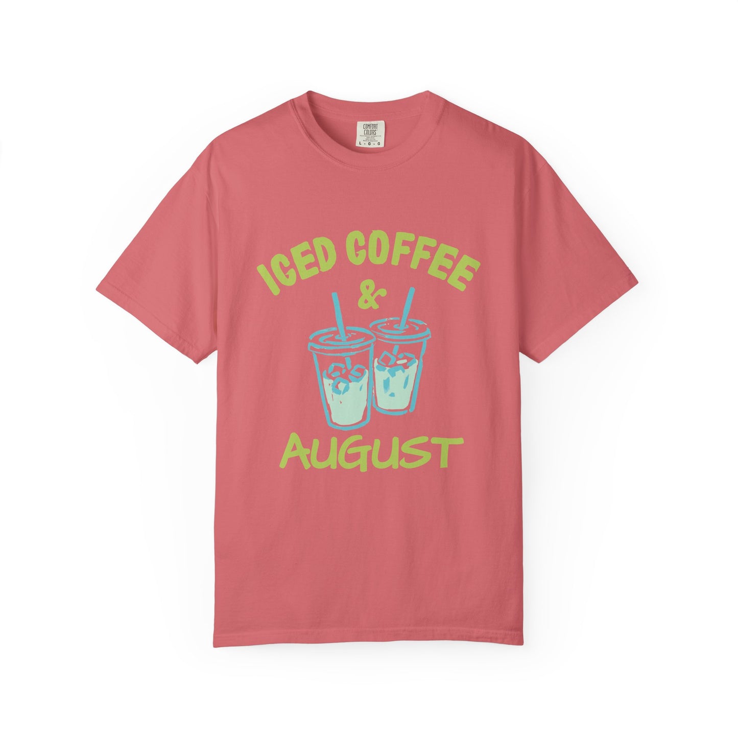 Iced Coffee and August T-shirt