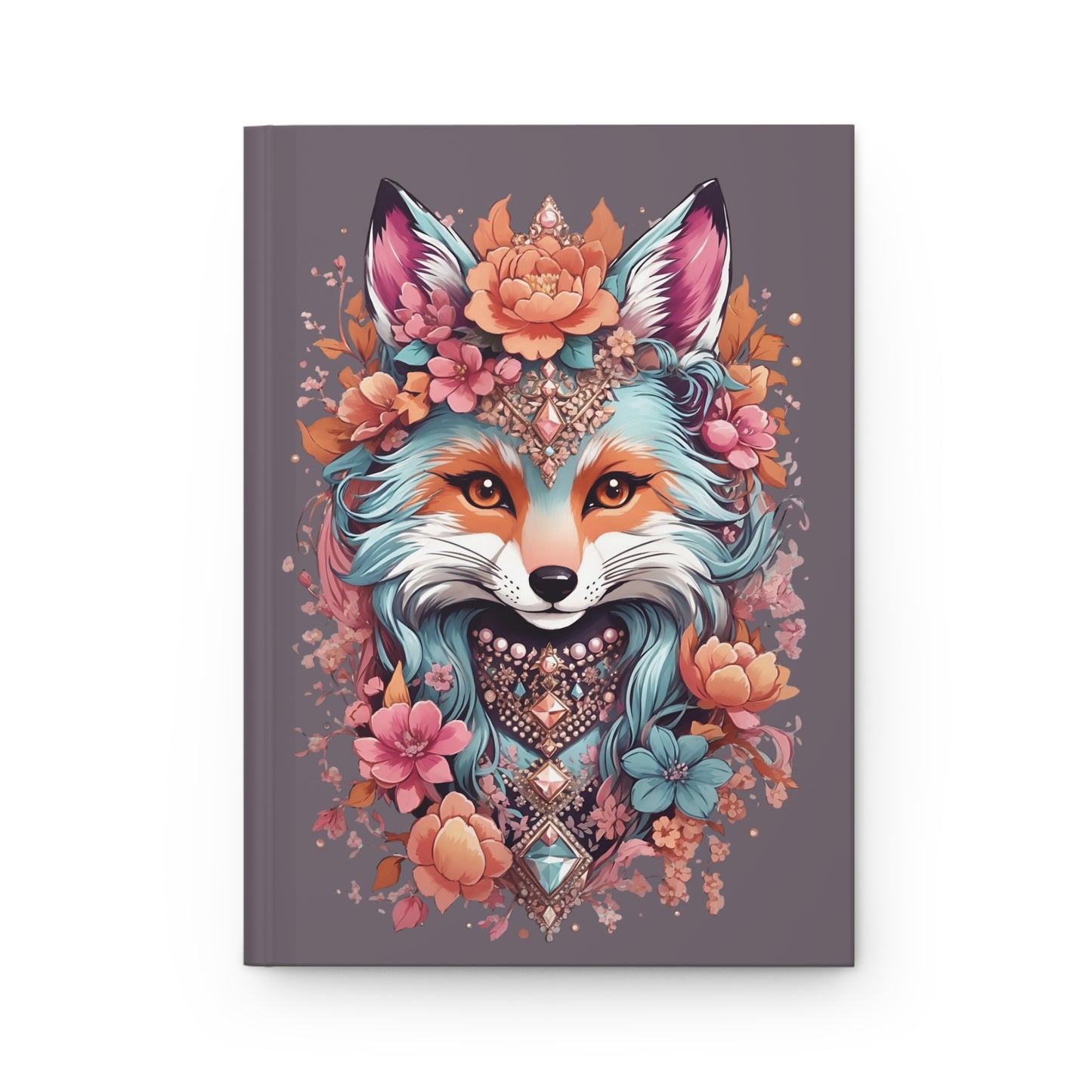 Festival Queen Fox Hardcover Journal