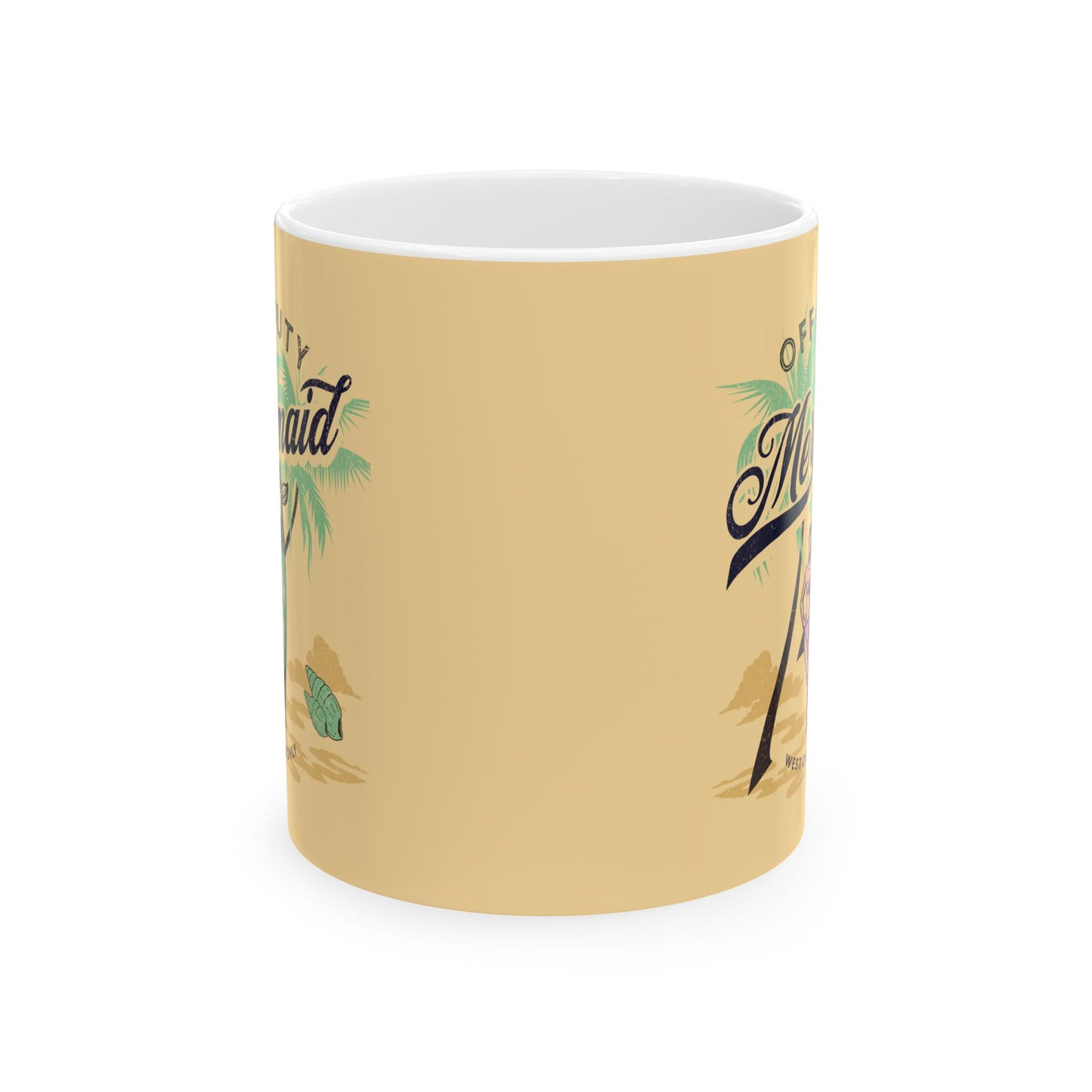 Off Duty Mermaid Mug