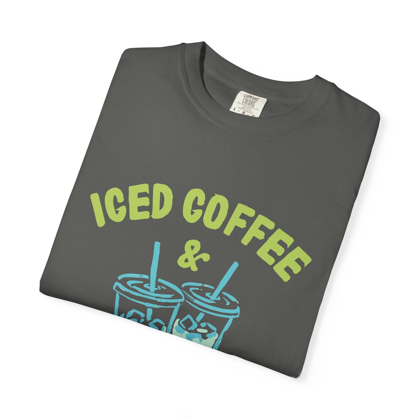 Iced Coffee and August T-shirt