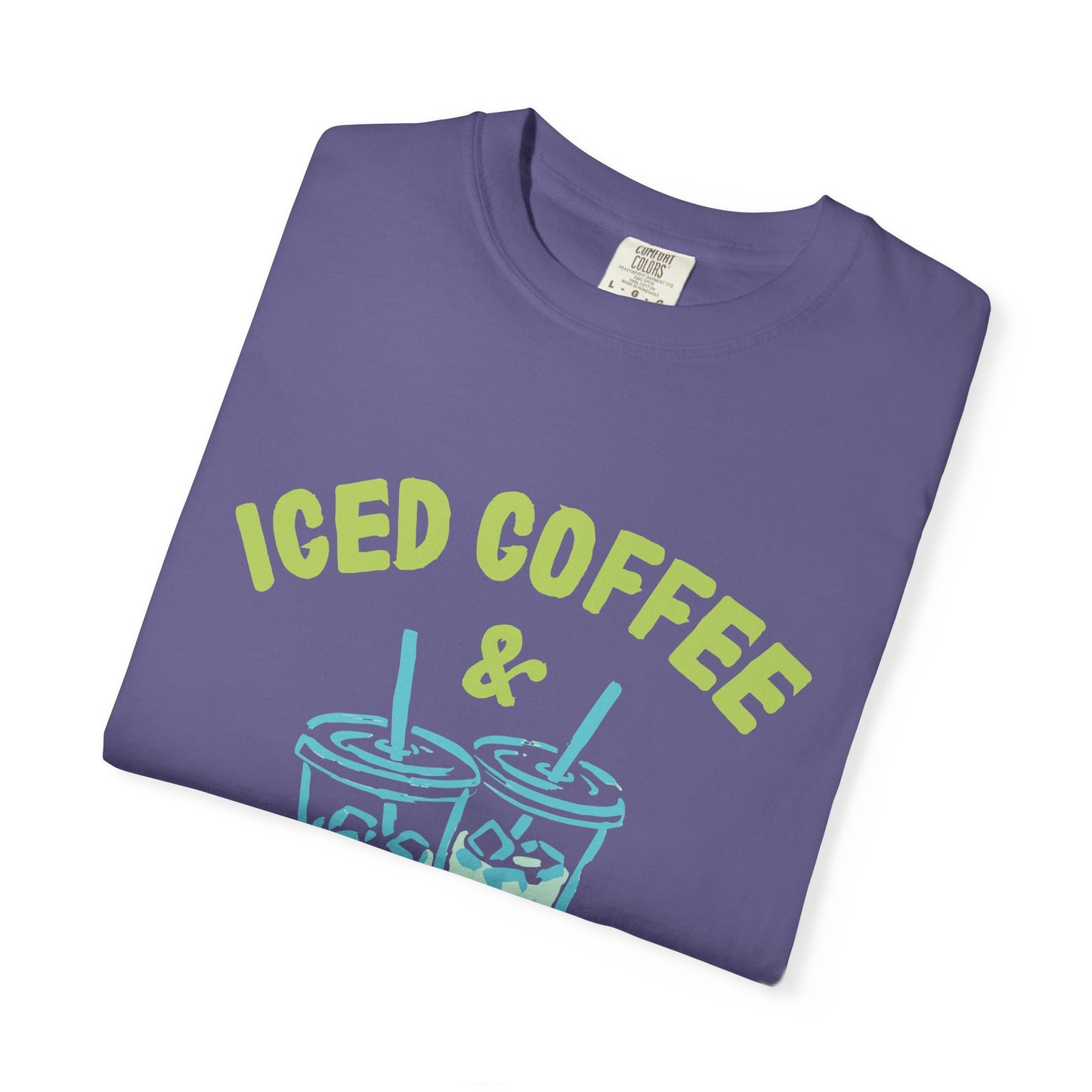 Iced Coffee and August T-shirt