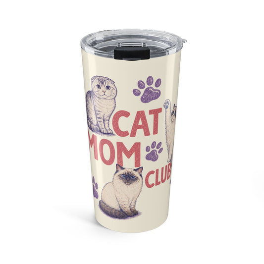 Cat Mom Club Tumbler