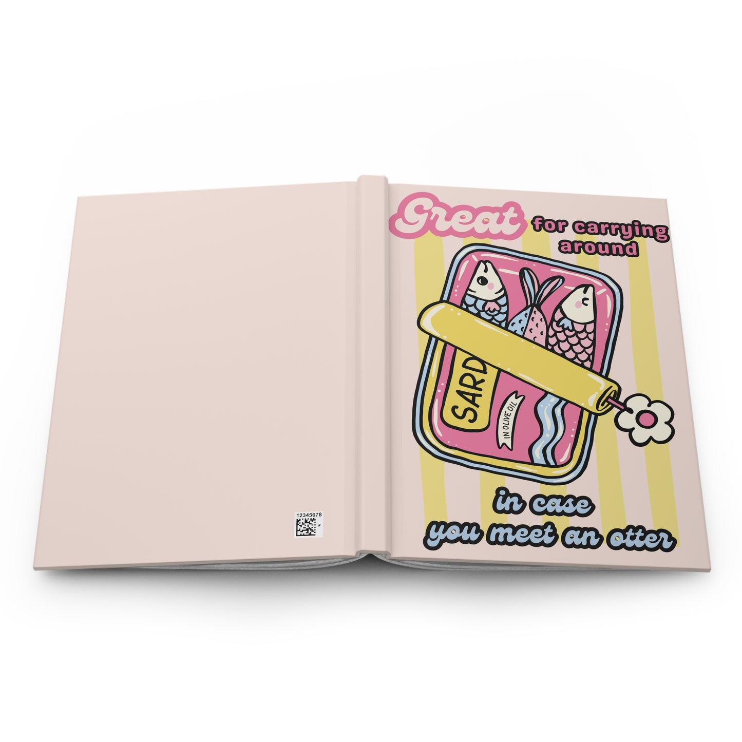 Sardines for Otter Encounters Hardcover Journal