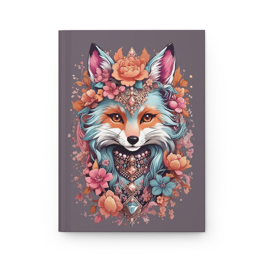 Festival Queen Fox Hardcover Journal