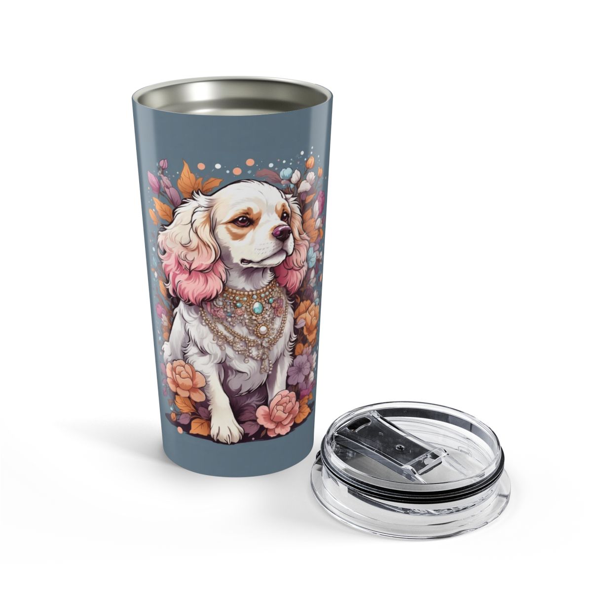 Always Chic Pup Tumbler