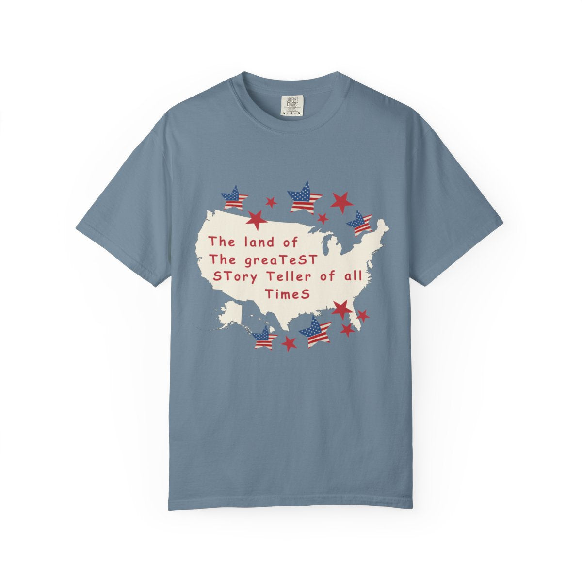 The land of The greaTeST STory Teller of all Times T-shirt