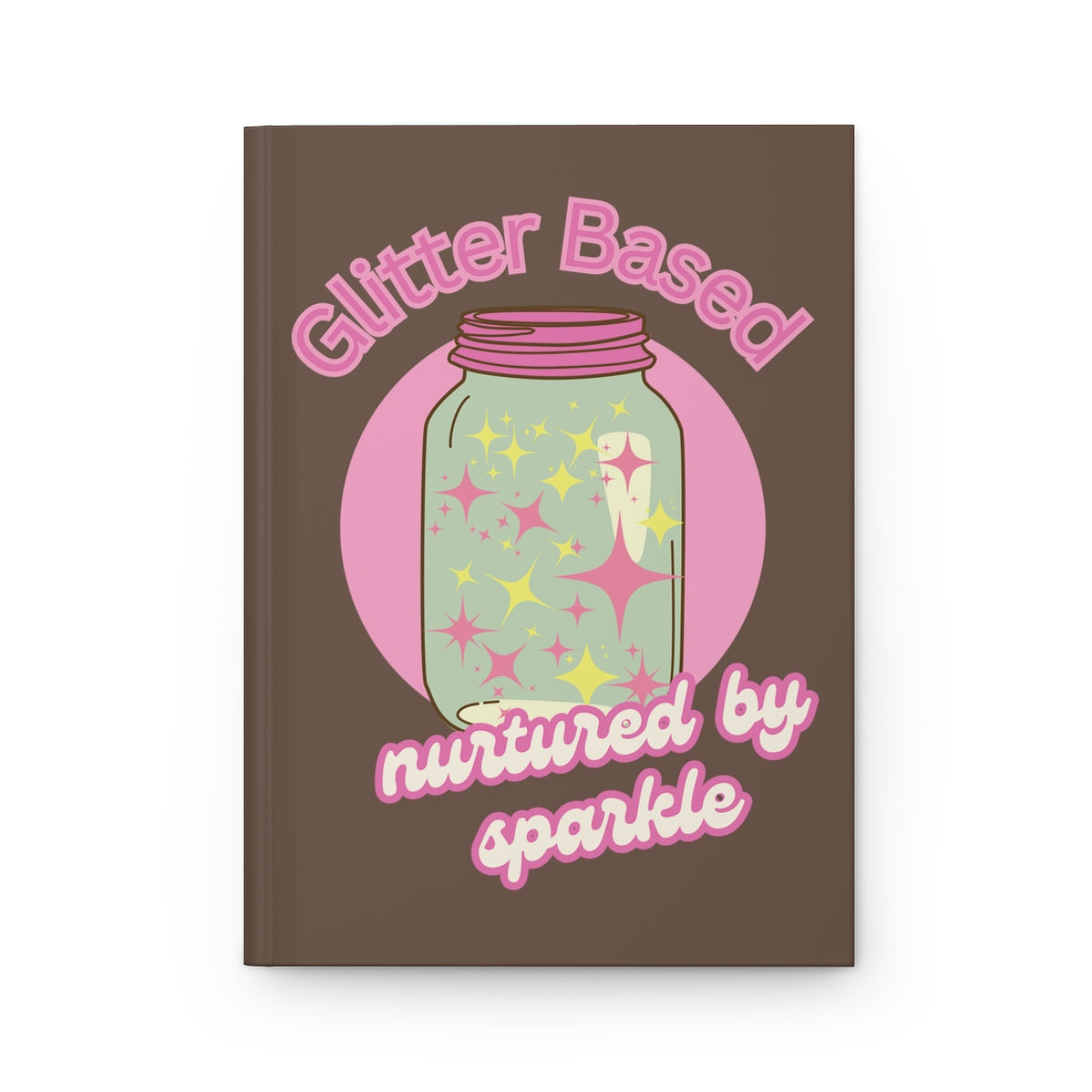 Glitter Based Hardcover Journal