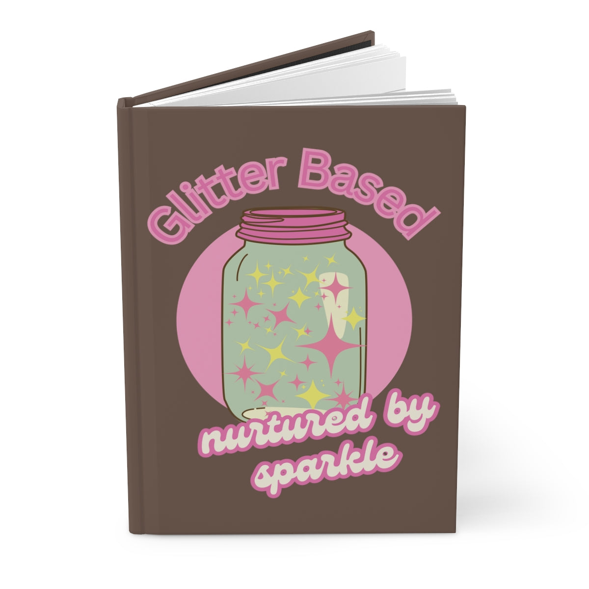 Glitter Based Hardcover Journal
